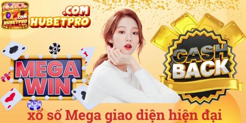 Xổ số Mega giao diện hiện đại